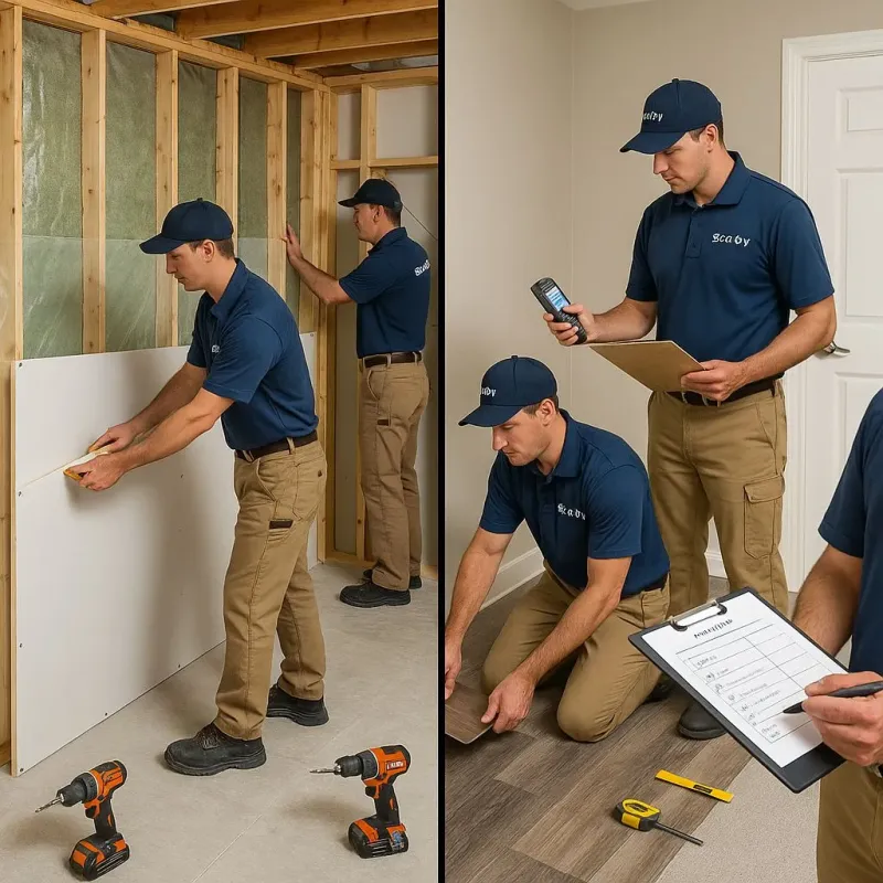 Repairs and Reconstruction process in Fallsburg, NY
