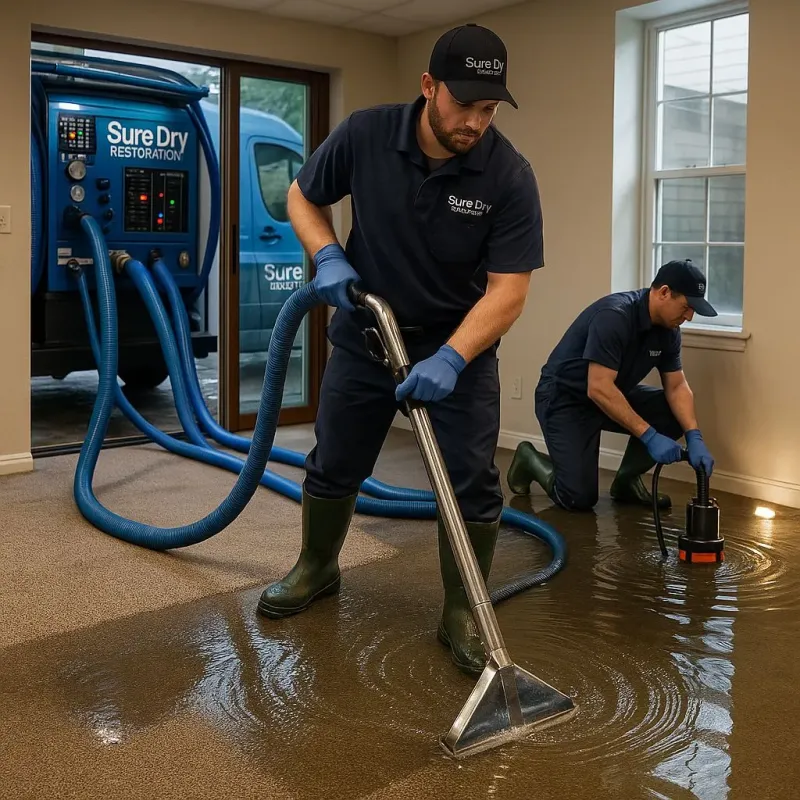 Water Extraction and Removal process in Fallsburg, NY